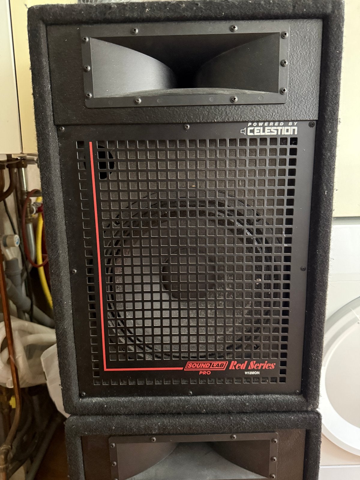 Soundlab Pro Red Series H12MON Monitor Speaker, Ophalen, Gebruikt, Studiomonitor, Overige merken