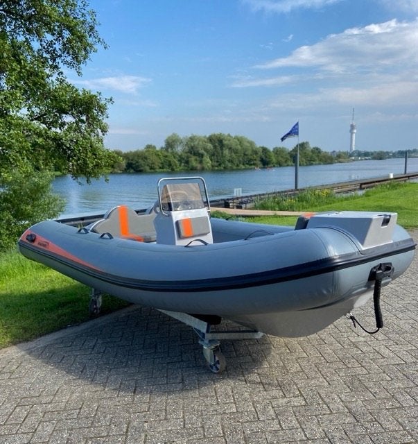 Nimarine MX 410 Antraciet RIB – tijdelijke actieprijs., Watersport en Boten, Rubberboten, Ophalen, 4 m, PVC, Nieuw