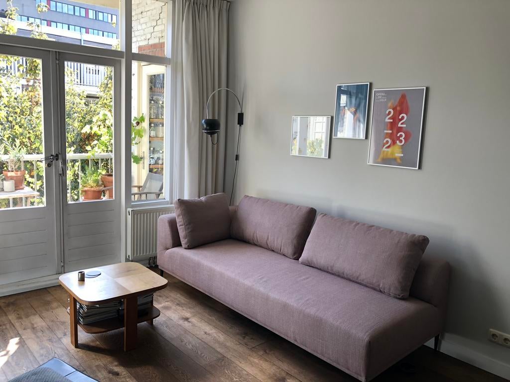 Sofa Notch (Loods5) lila, Ophalen, Stof