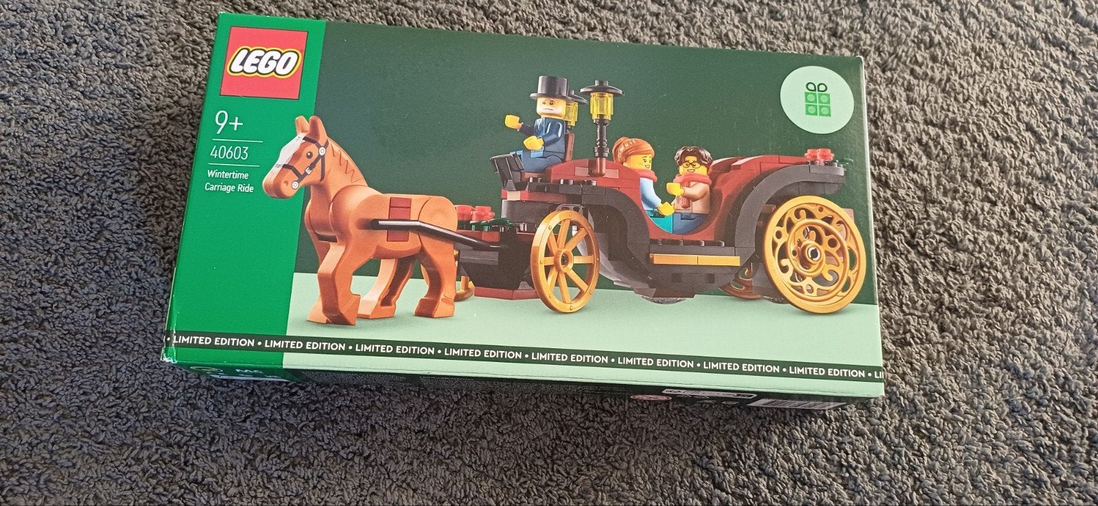 Lego 40603 Winterse koetstocht, Overige thema's, Lego, Nieuw, Ophalen of Verzenden