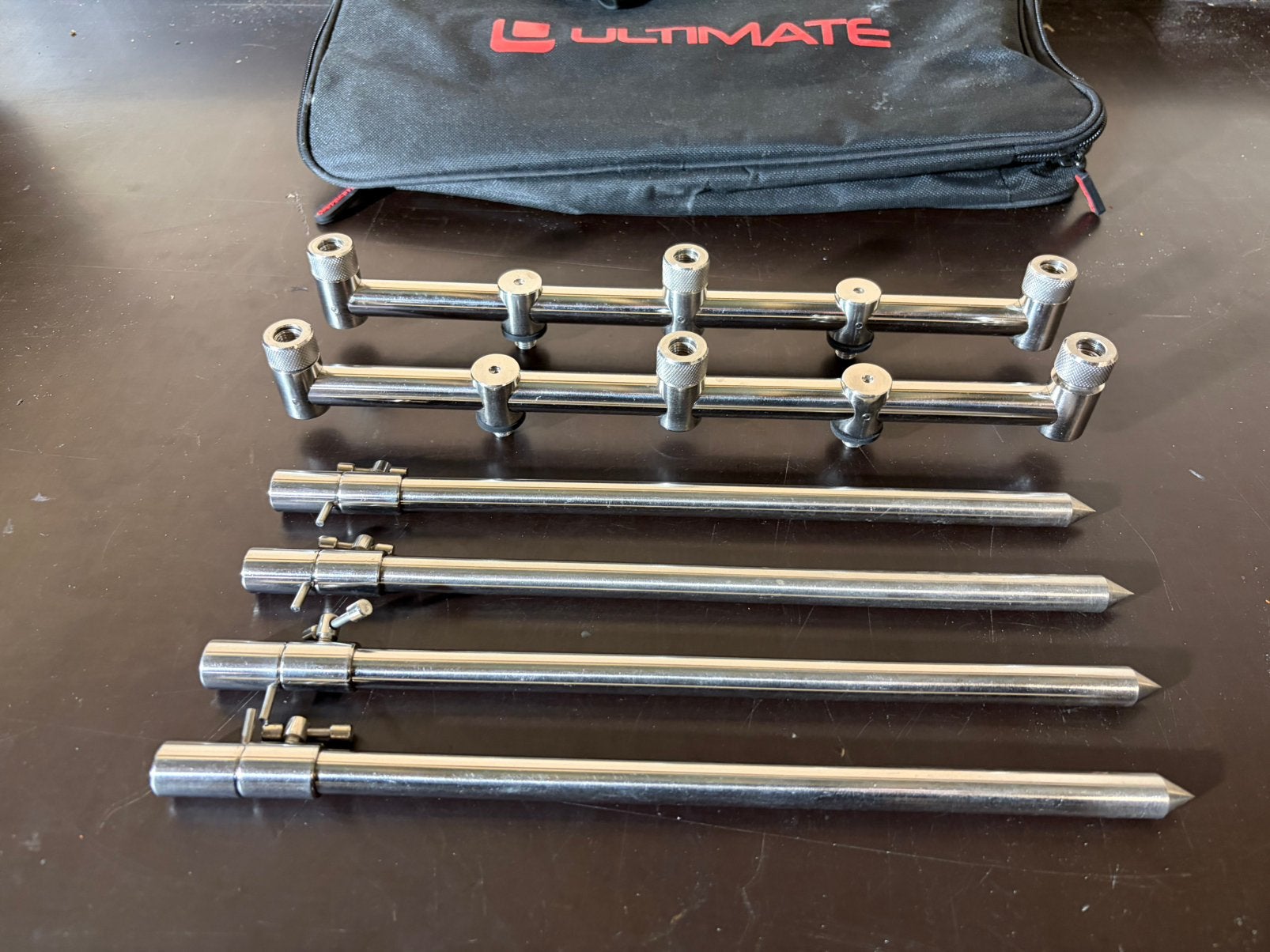 RVS buzzerbars 3 rod + banksticks goalpost set up, Ophalen of Verzenden, Gebruikt, Overige typen