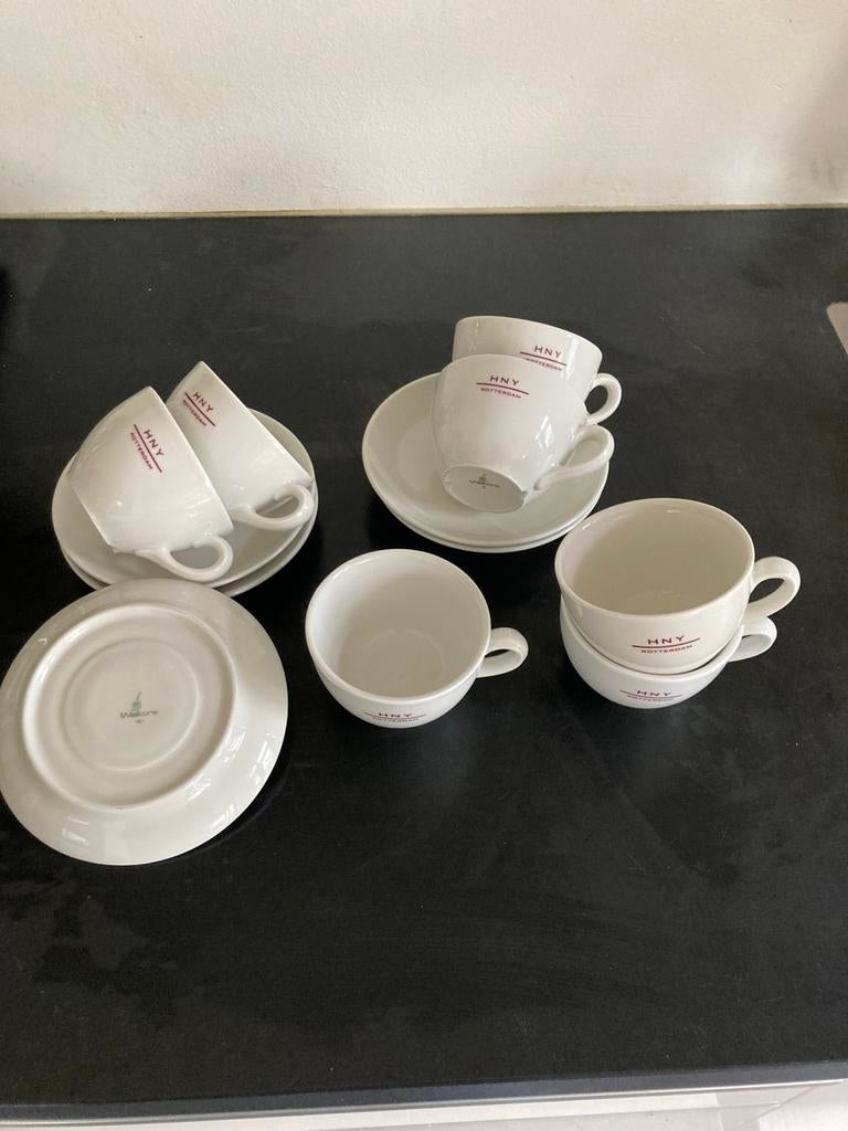 Hotel New York servies kop en schotels, Ophalen of Verzenden