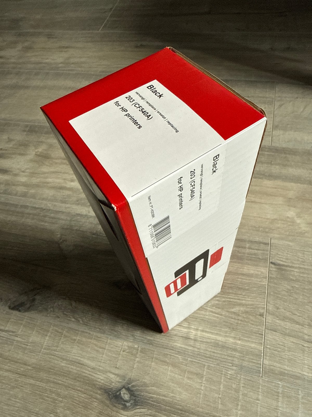 HP 203 (CF540A) Zwarte Toner Cartridge voor HP Printers, Ophalen, Nieuw