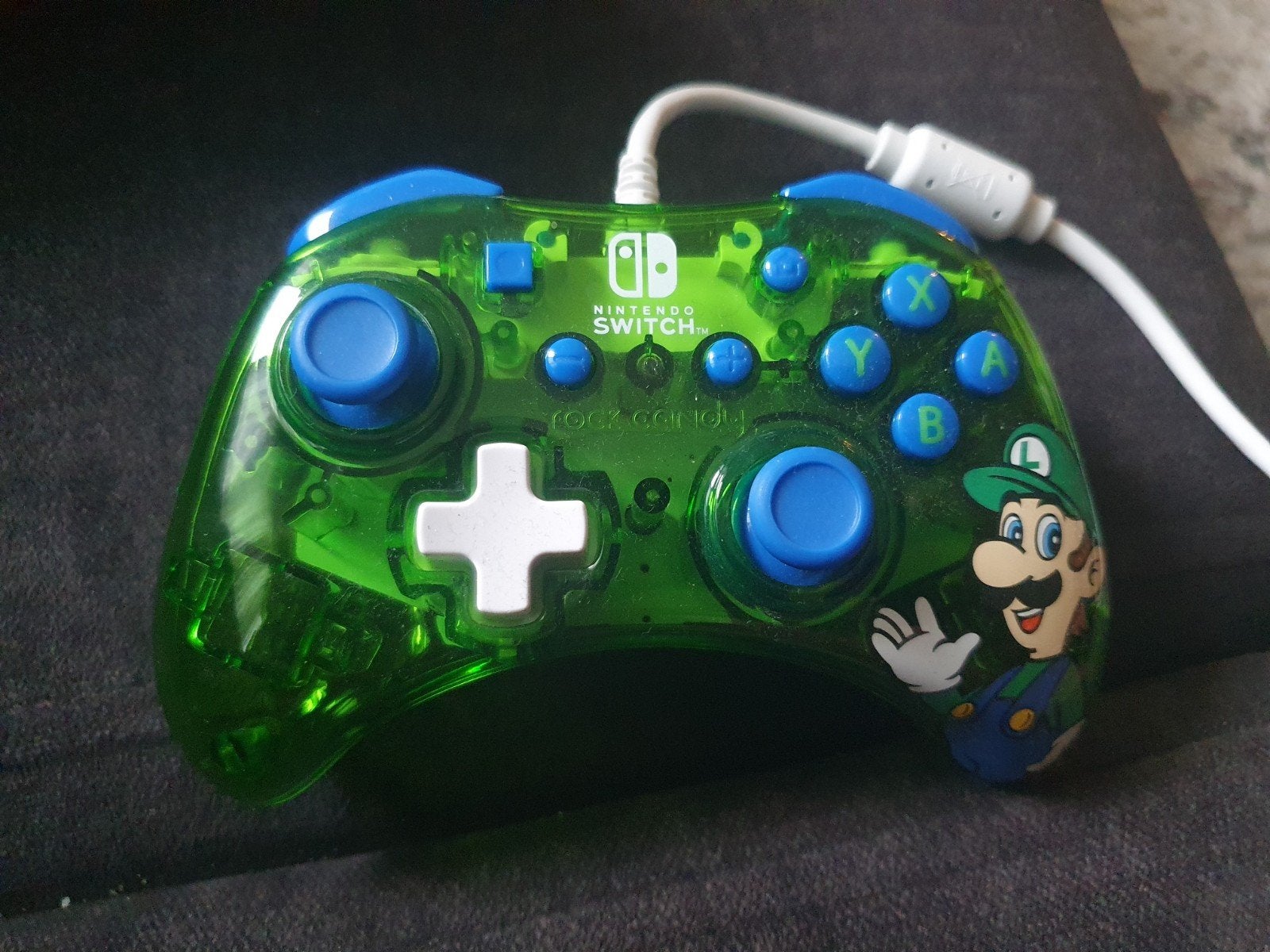 Nintendo switch  controllers luigi zgan, Ophalen of Verzenden