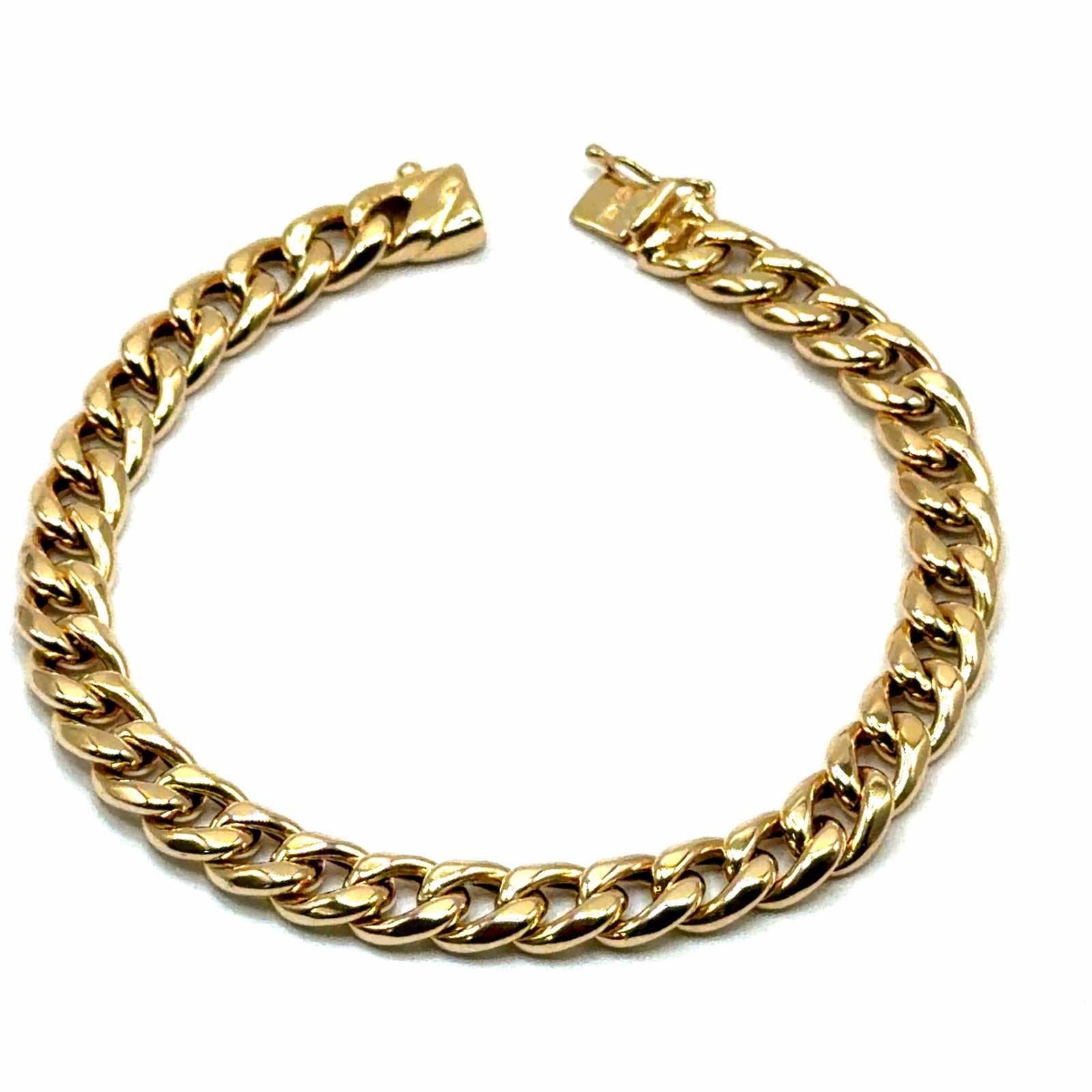 Gouden Gourmet Armband - 14 Karaat, W, Nieuw, Ophalen of Verzenden, W