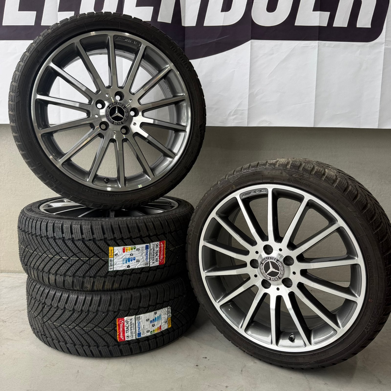 18 inch Origineel Mercedes A B CLA AMG klasse, Auto-onderdelen, Banden en Velgen, 18 inch, Gebruikt, Velgenv, Velgen