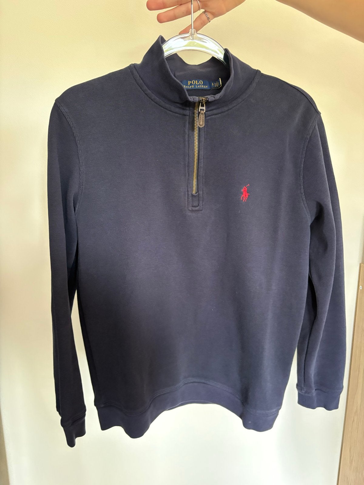 Ralph Lauren Quarter Zip - Maat S, Ophalen of Verzenden, Gedragen, Maat 46 (S) of kleiner, Blauw