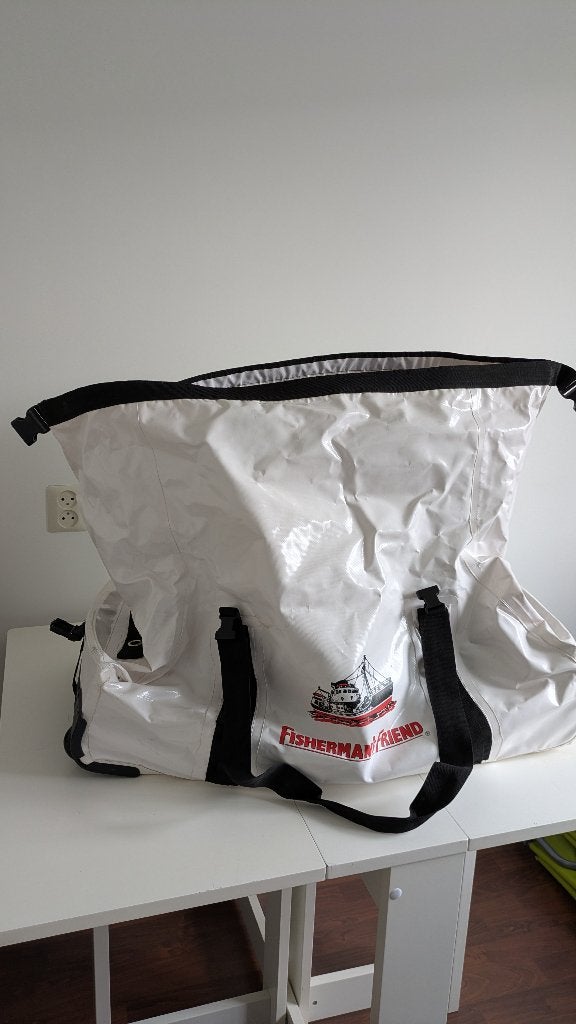 grote zeiltas van Fisherman's Friend, Ophalen, Zo goed als nieuw, Overige typen