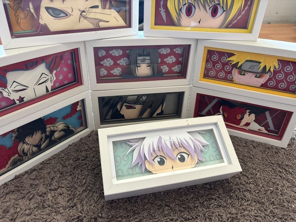 Anime lightbox Killua-design, Verzamelen, Ophalen of Verzenden, Nieuw