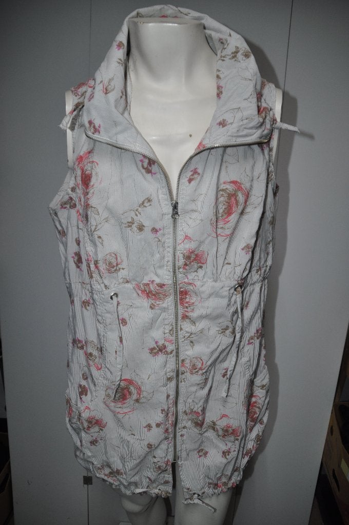 J51J Liberty Woman maat XL jasje mouwloos Grijs Bruin Roze, Ophalen of Verzenden, Zo goed als nieuw, Grijs, Jasje of Colbert