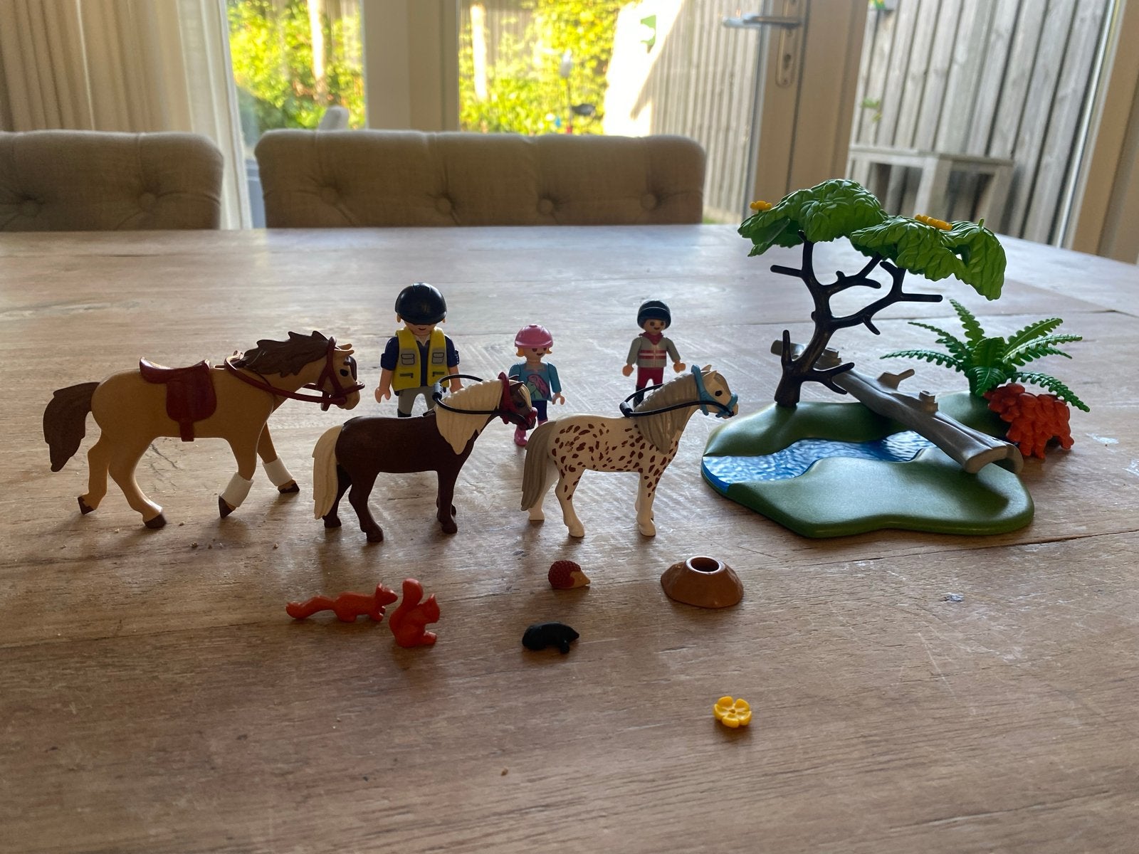 Playmobil 6947 Ponyrijles - Zo goed als nieuw, Ophalen, Complete set, Overige typen, Zo goed als nieuw