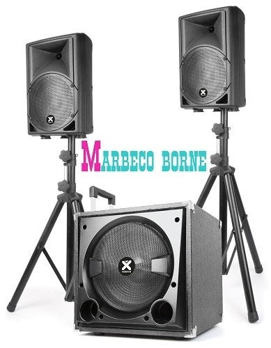 Actieve speaker set, Luidspreker set + SUB 2.1 VX800BT, Vonyx, Overige typen, Nieuw, Info@marbeco.nl