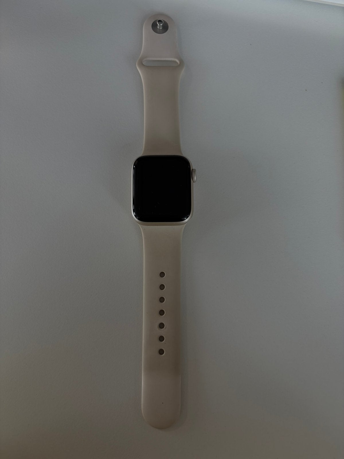 Apple Watch SE (2022) GPS 40mm Starlight Aluminium, Ophalen, Afstand, Wit, IOS