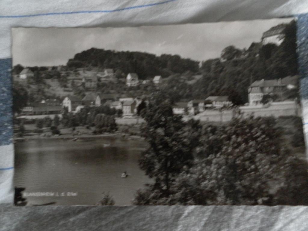 kaart blankenheim eifel duitsland, Ophalen of Verzenden, 1940 tot 1960, Duitsland