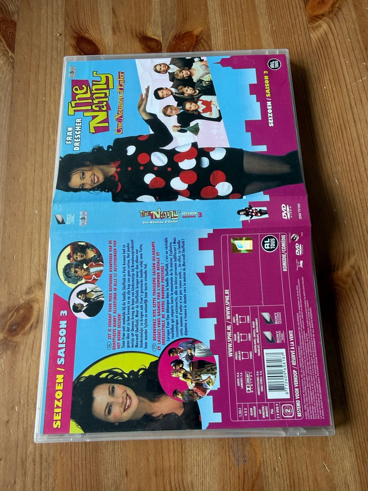 The Nanny - Seizoen 3 DVD (Fran Drescher), Cd's en Dvd's, Verzenden, Alle leeftijden, Nederlands, Nederlands