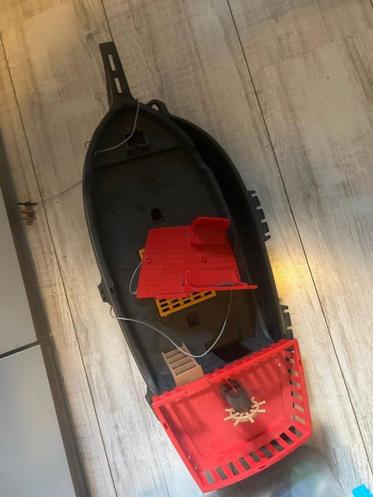 5 grote bakken Playmobil met grote stukken, Ophalen of Verzenden, Gebruikt