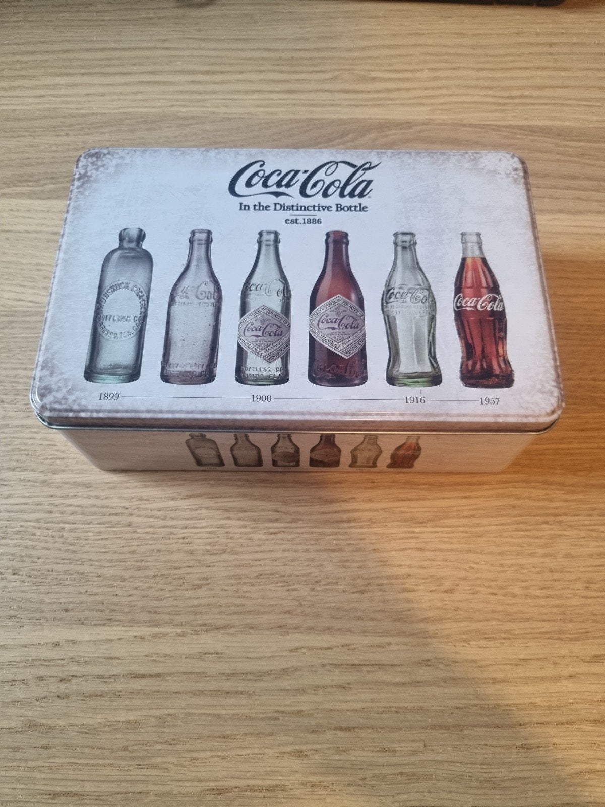 Coca-Cola opbergblik, Ophalen of Verzenden, Zo goed als nieuw, Overige
