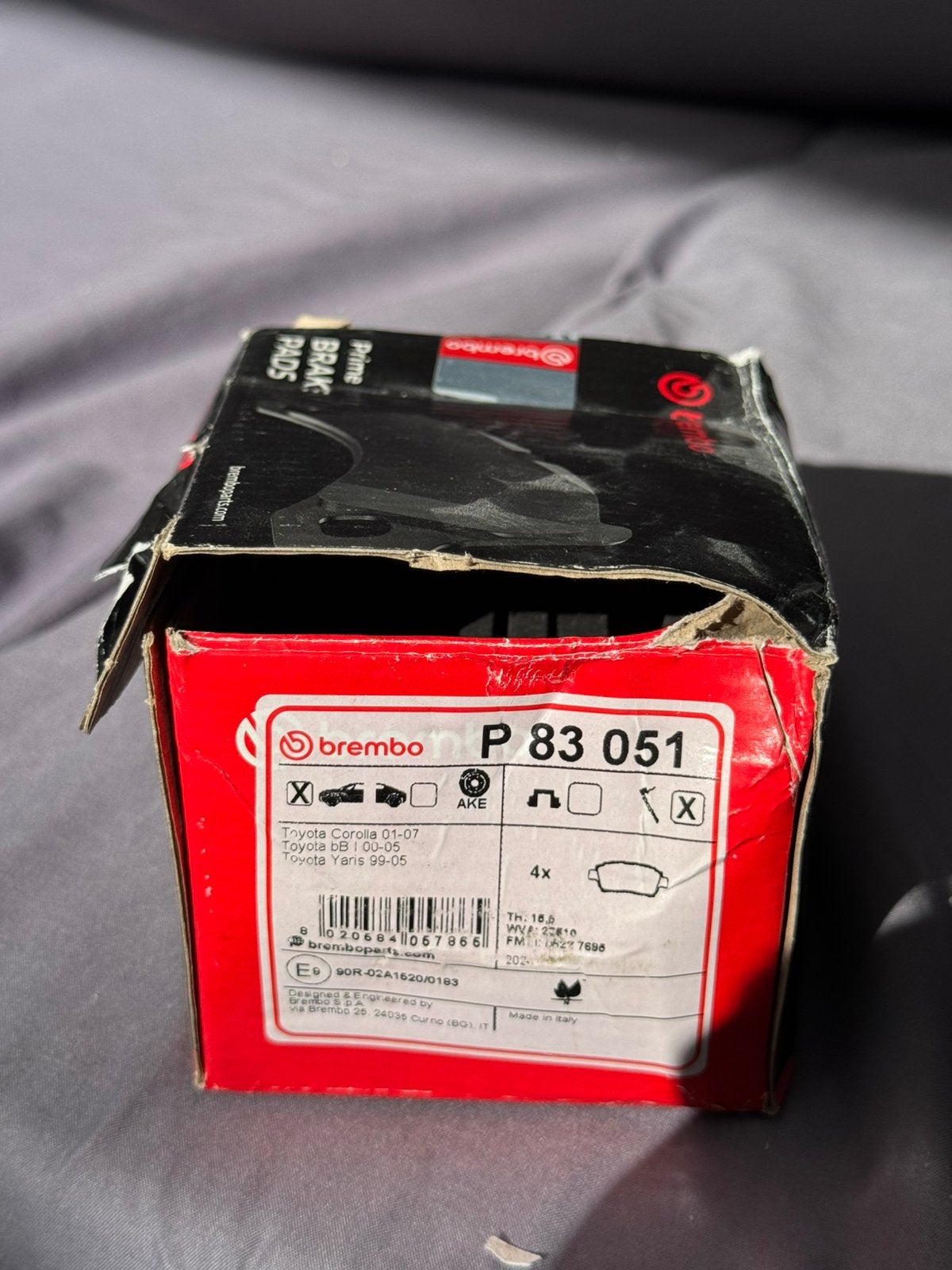 Brembo remblokken Toyota Corolla / Yaris — € 18, Ophalen, Nieuw, Toyota