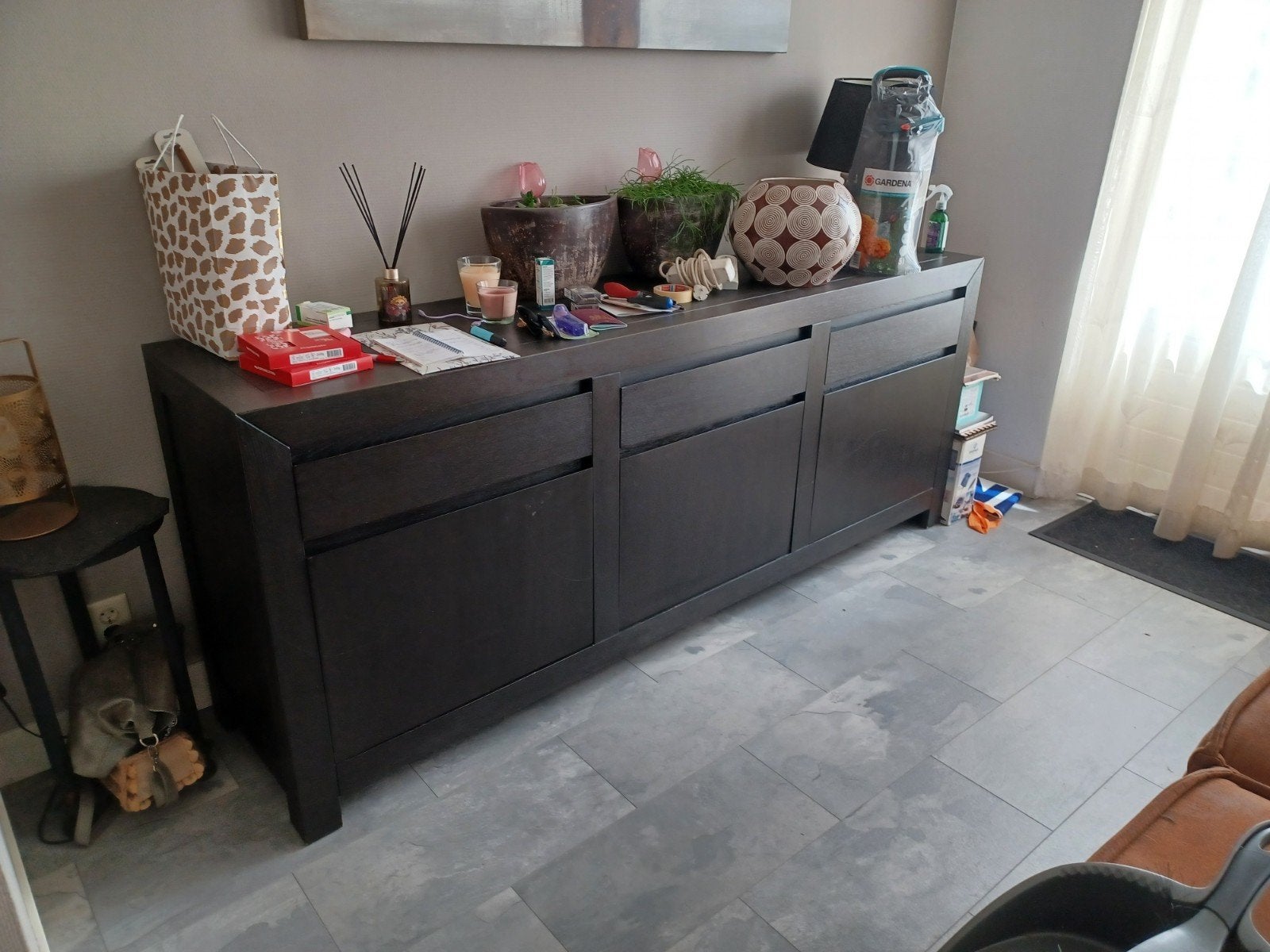 Gratis ophalen dressoir en kast, Ophalen, Gebruikt, 25 tot 50 cm, 200 cm of meer