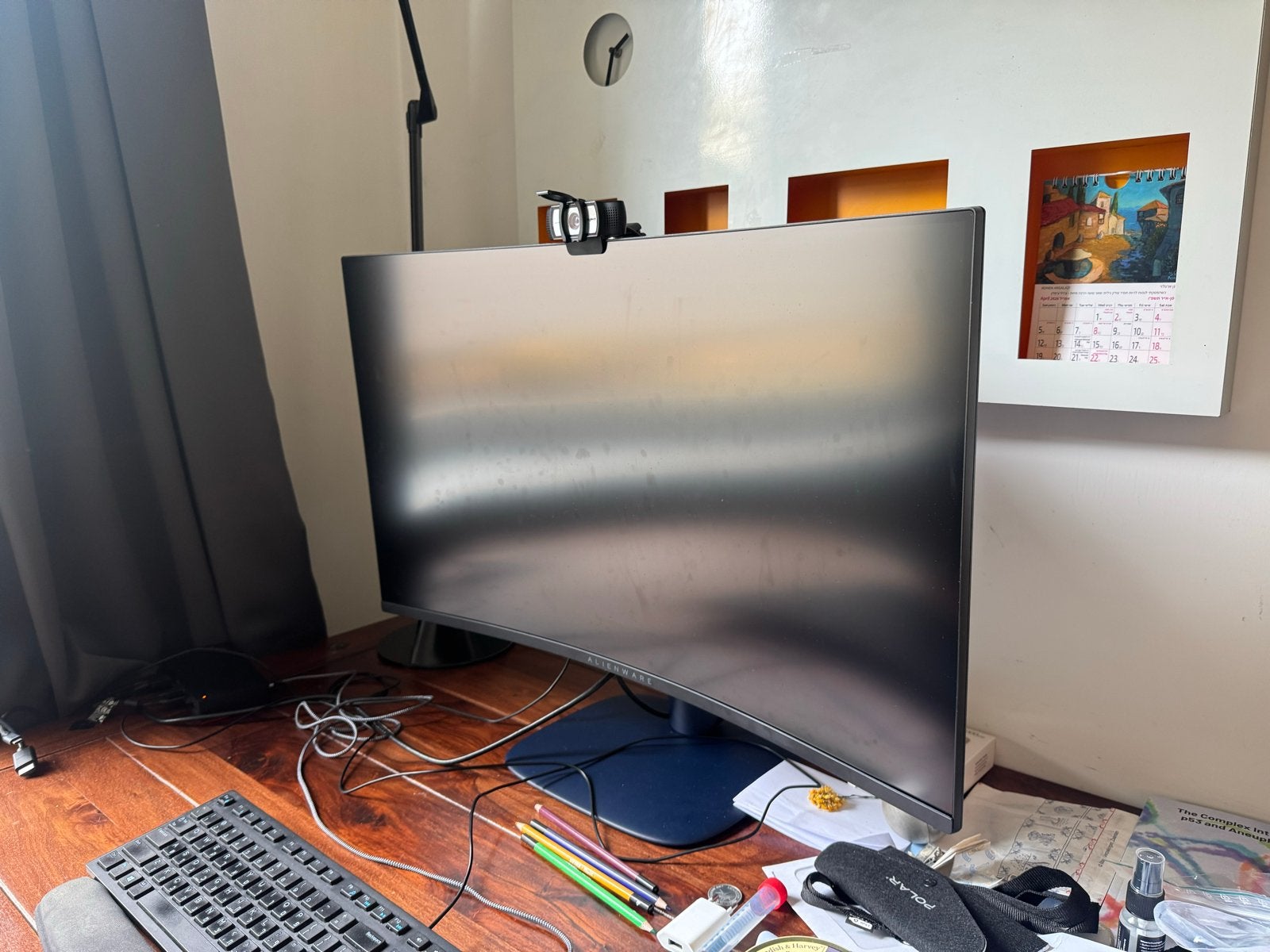 Alienware Curved Gaming Monitor, Computers en Software, Monitoren, Curved, VA, Zo goed als nieuw, Quad HD (2K)
