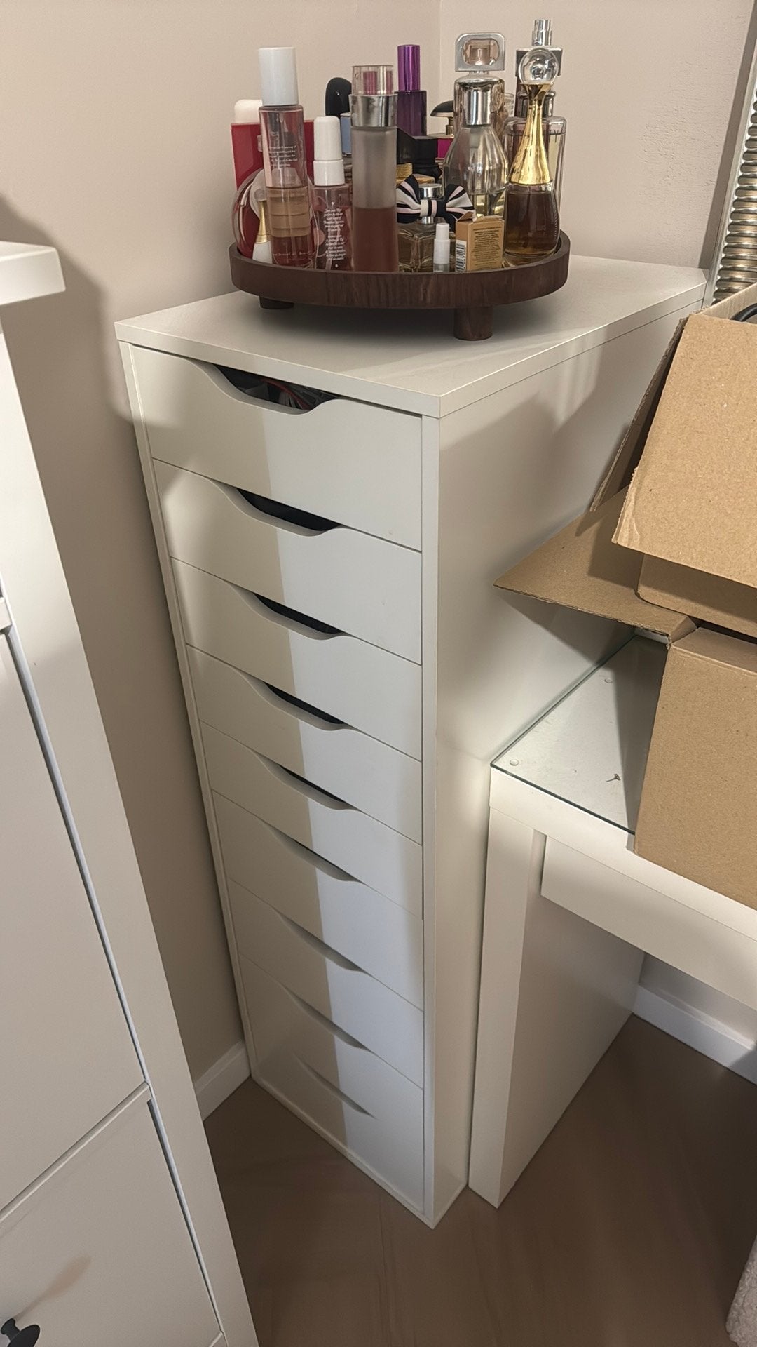 IKEA alex, Ophalen, Minder dan 50 cm, Gebruikt, 5 laden of meer