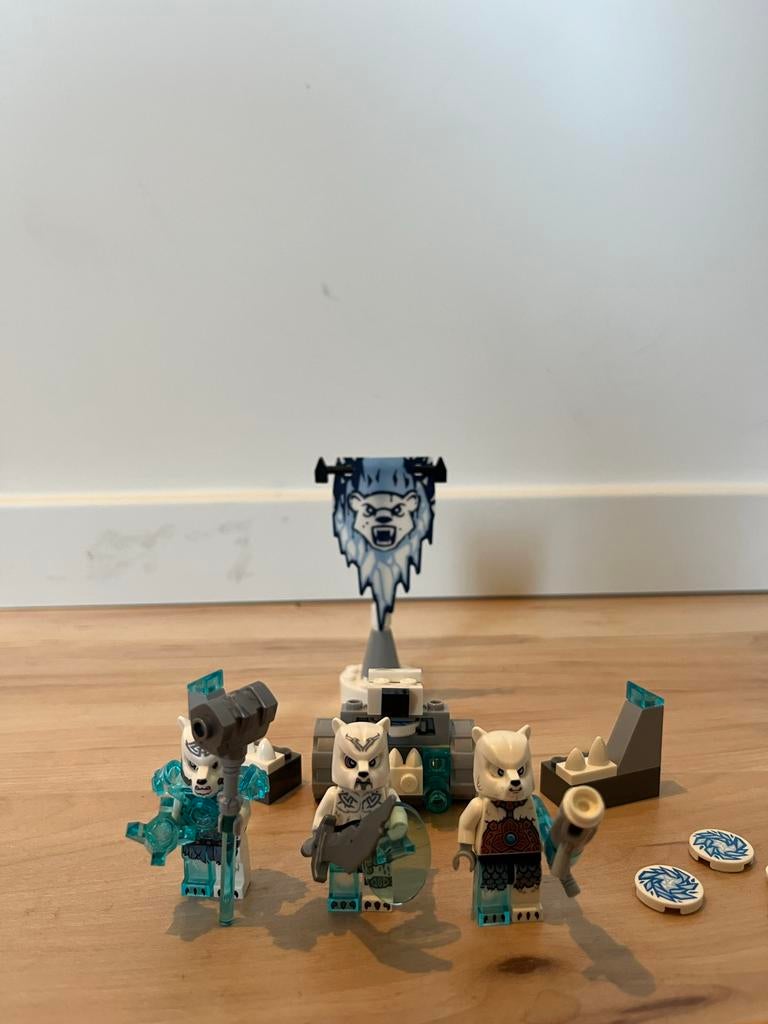 Lego Chima 70230 Ice Bear Tribe Pack, Overige thema's, Lego, Ophalen of Verzenden, Zo goed als nieuw