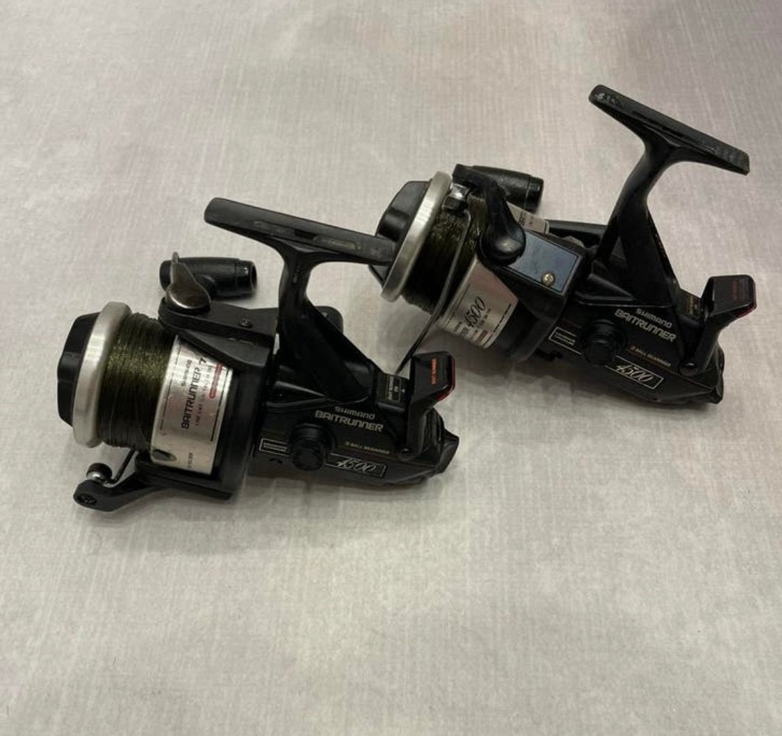 Shimano 4500a baitrunner, Watersport en Boten, Hengelsport | Karpervissen, Ophalen of Verzenden, Zo goed als nieuw, Molen