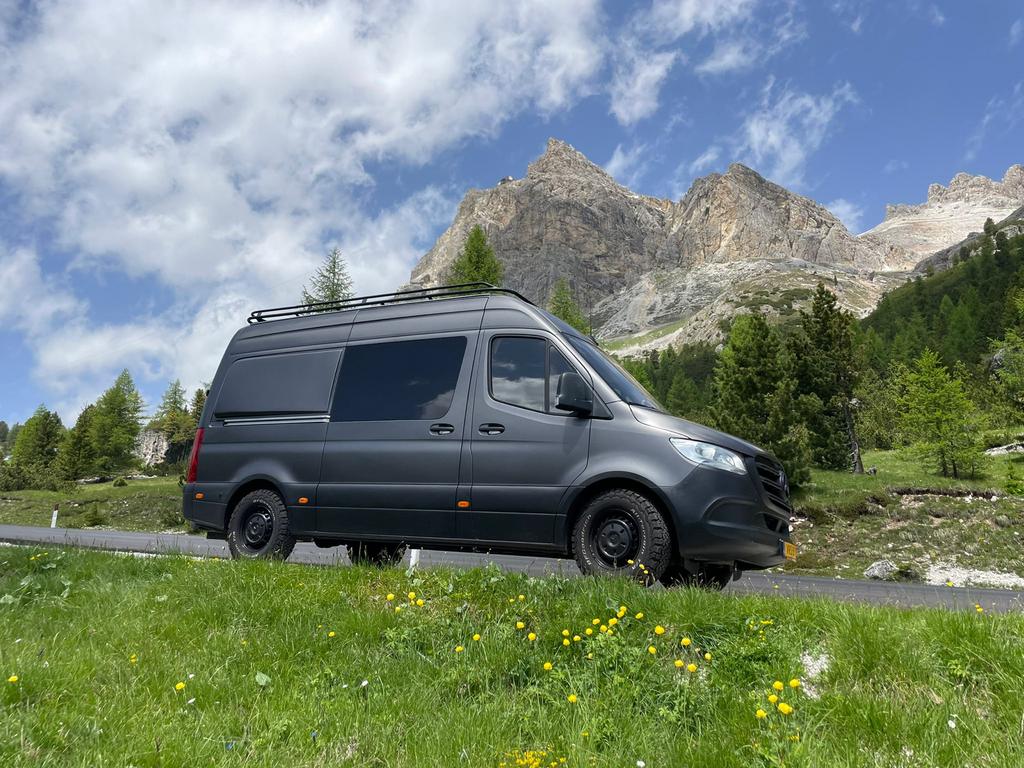 Mercedes Sprinter Off-Grid Camper, Chemisch toilet, Kluisje, Tot en met 2, Mercedes-Benz