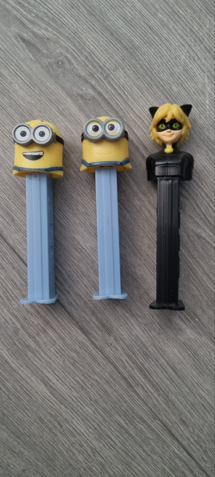 Pez navul dispenser Minions en Cat noir, Ophalen of Verzenden