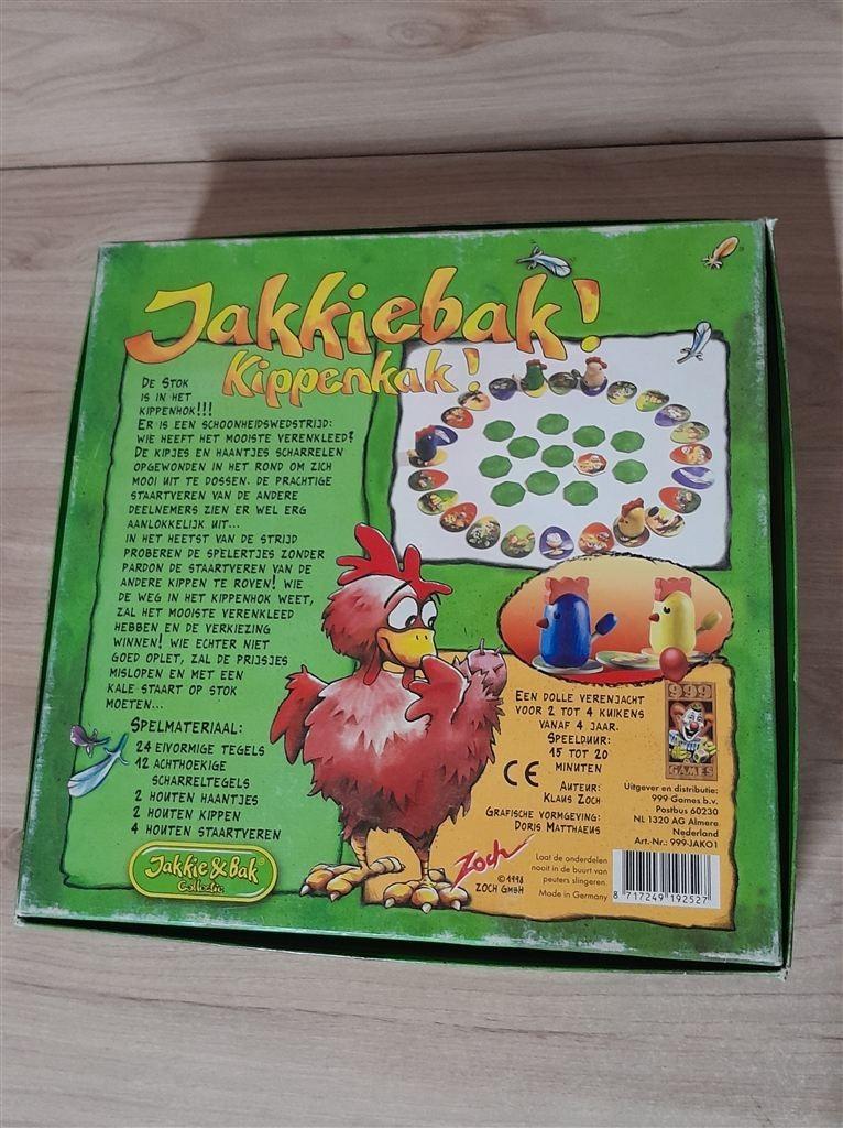 Jakkiebak kippenkak - 999 games - s5418, Verzenden, Zo goed als nieuw