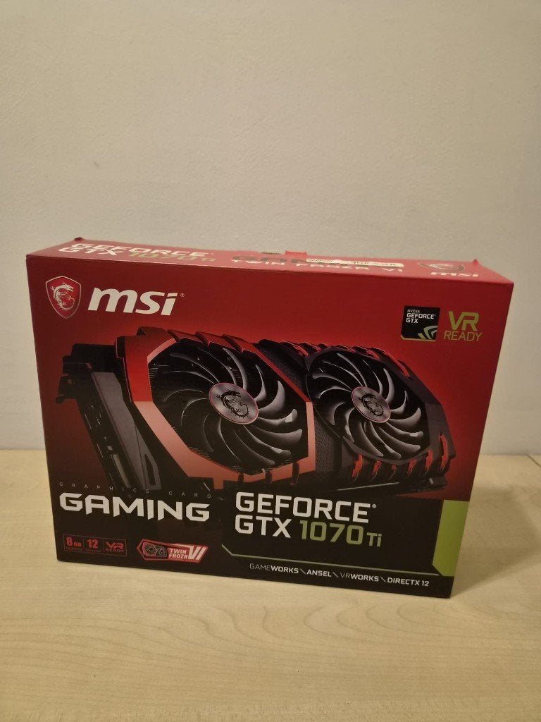 MSI GeForce GTX 1070 Ti Gaming 8GB (Twin Frozr VI), Computers en Software, PCI-Express 3, Gebruikt, HDMI, Ophalen of Verzenden
