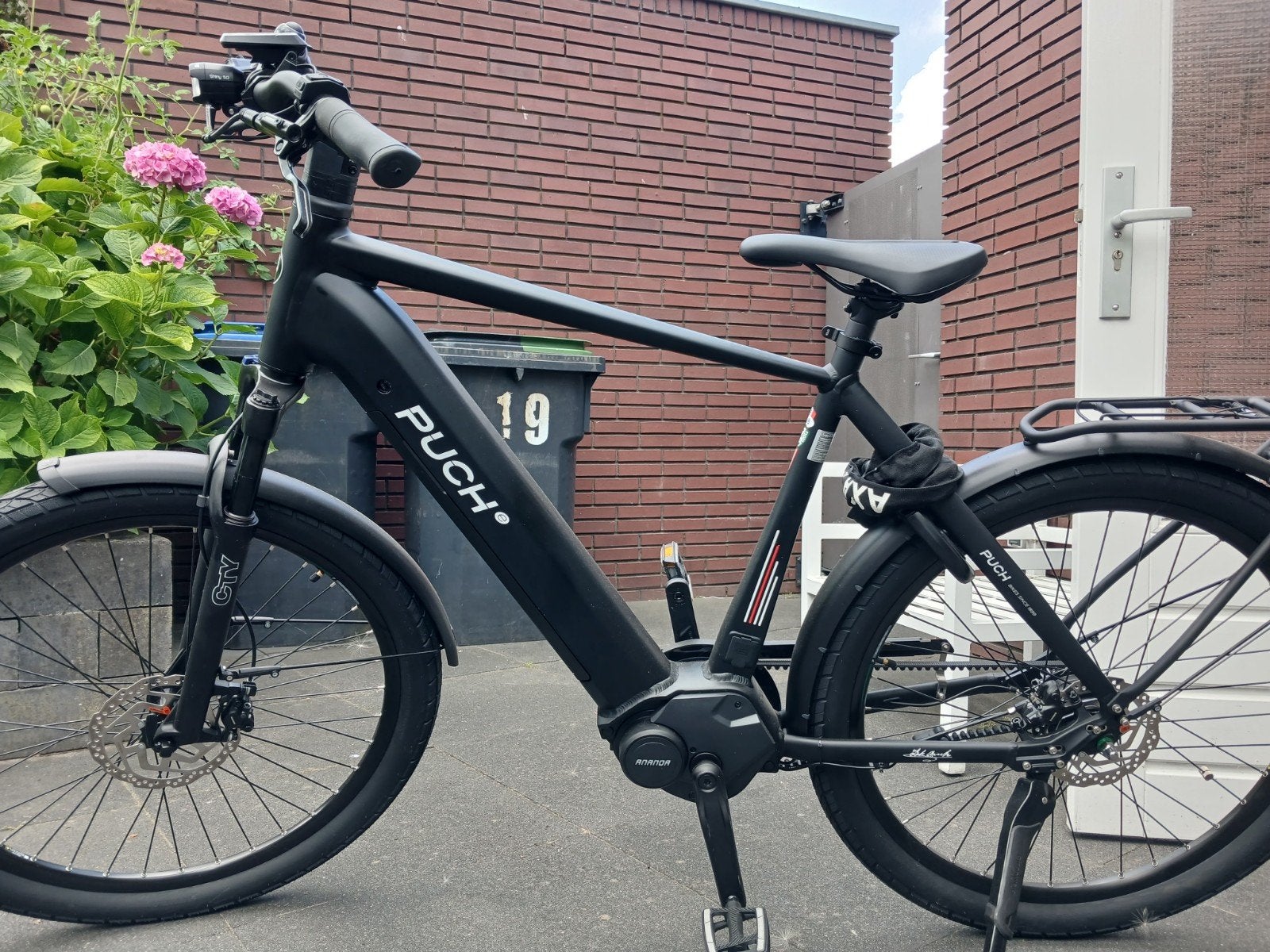push elektrische heren fiets nieuwstaat, Fietsen en Brommers, Elektrische fietsen, 59 cm of meer, Ophalen, Zo goed als nieuw, Overige merken