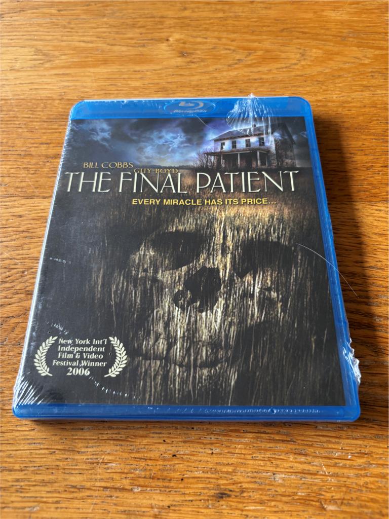 Blu-ray The Final Patient - NIEUW in Seal - N-NLO, Cd's en Dvd's, Blu-ray, Ophalen of Verzenden, Nieuw in verpakking, Horror