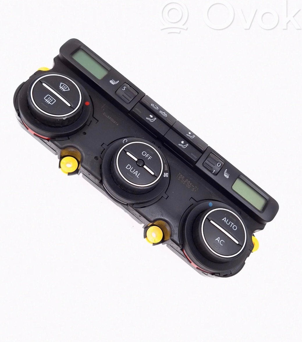 Golf 5 R32 afkomstig climate controle unit+frame, Ophalen of Verzenden, Gebruikt, Volkswagen