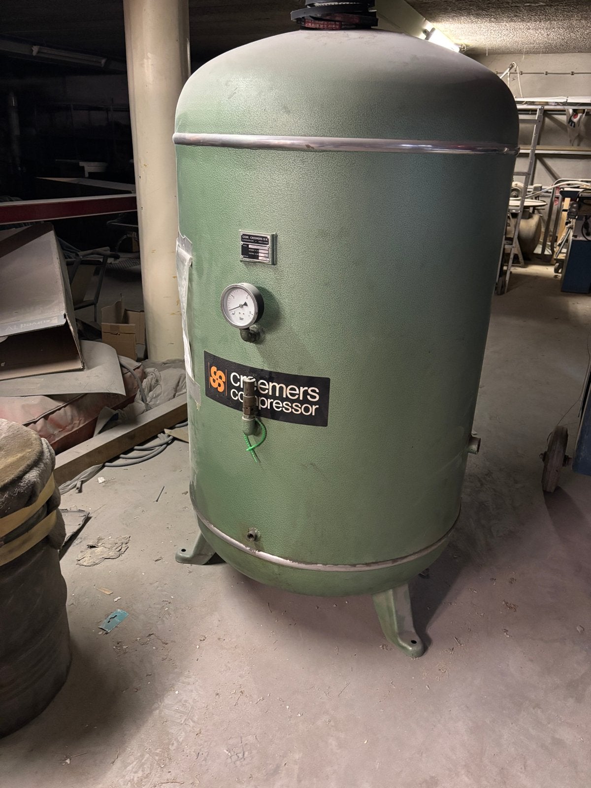 Grote Creemers Expansievat 500 Liter - 10 Bar Werkdruk, Doe-het-zelf en Verbouw, Compressors, 100 liter of meer, Ophalen, Gebruikt