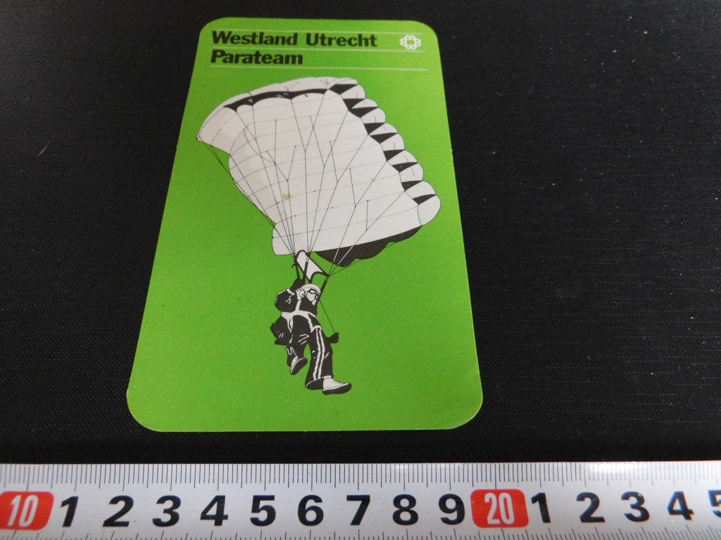 sticker Westland / Utrecht Parateam, Ophalen of Verzenden, Zo goed als nieuw