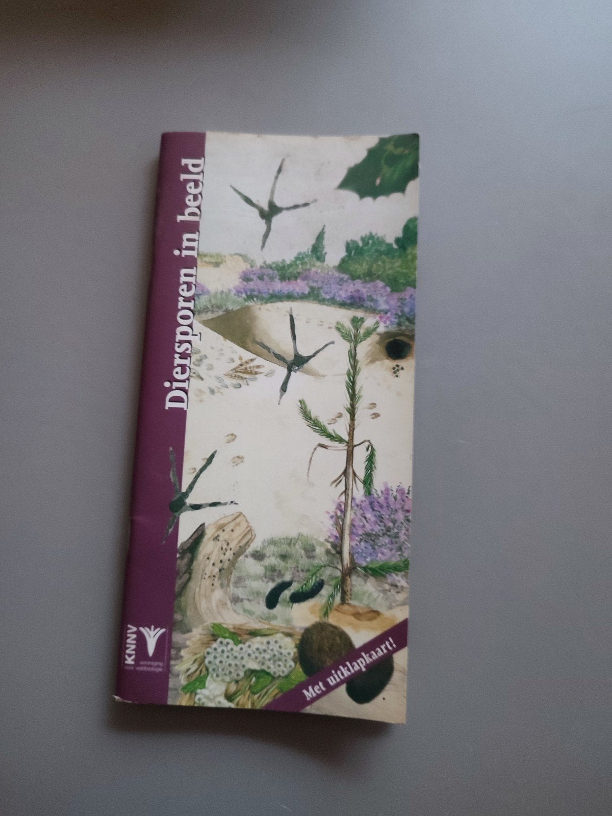 Kees de Heer - Diersporen in beeld, Boeken, Natuur, Kees de Heer, Ophalen of Verzenden, Zo goed als nieuw, Vogels