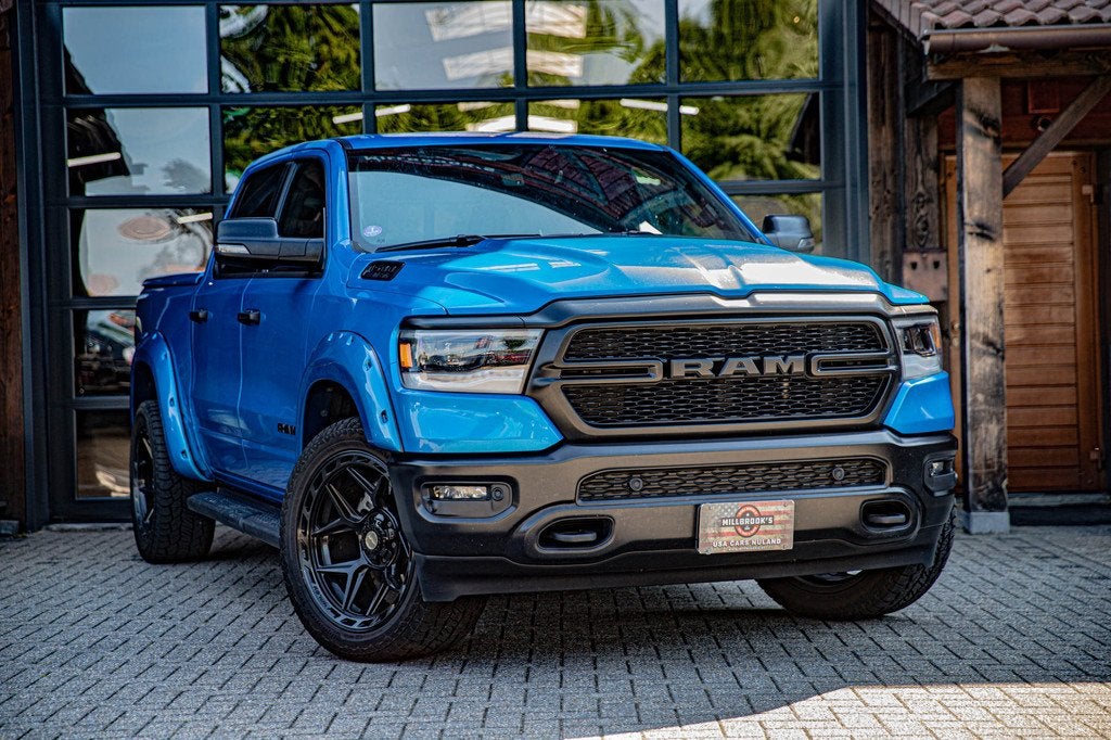 Dodge Ram 1500 5.7 V8 | wide body | 6 zits op kenteken | Pan, Auto's, Dodge, Automaat, Gebruikt, 5654 cc, Blauw