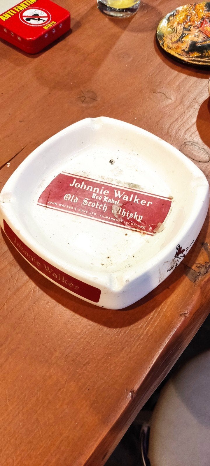 Johnny Walker asbak, Verzamelen, Ophalen of Verzenden, Overige
