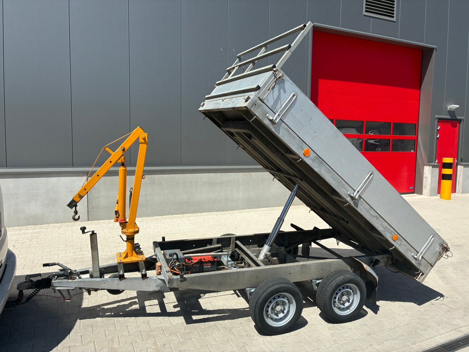 Elektrische Kipper Hapert, Auto diversen, Aanhangers en Bagagewagens, Gebruikt, Ophalen