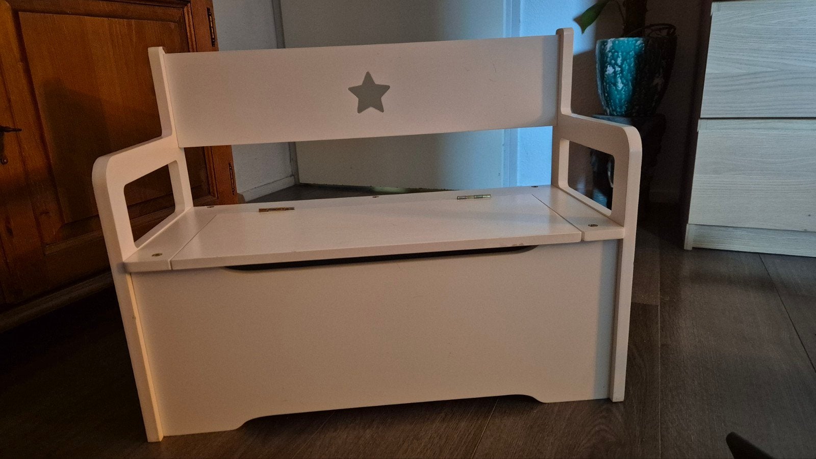 Kinderbankje met opbergruimte (alleen ophalen), Ophalen, Gebruikt, Stoel(en)