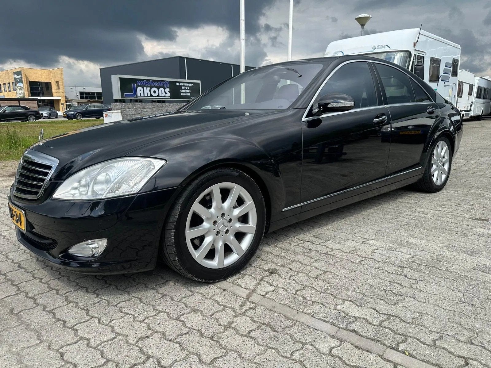 Mercedes-Benz S-klasse 320 CDI Prestige Plus, Automaat, Gebruikt, Zwart, Origineel Nederlands
