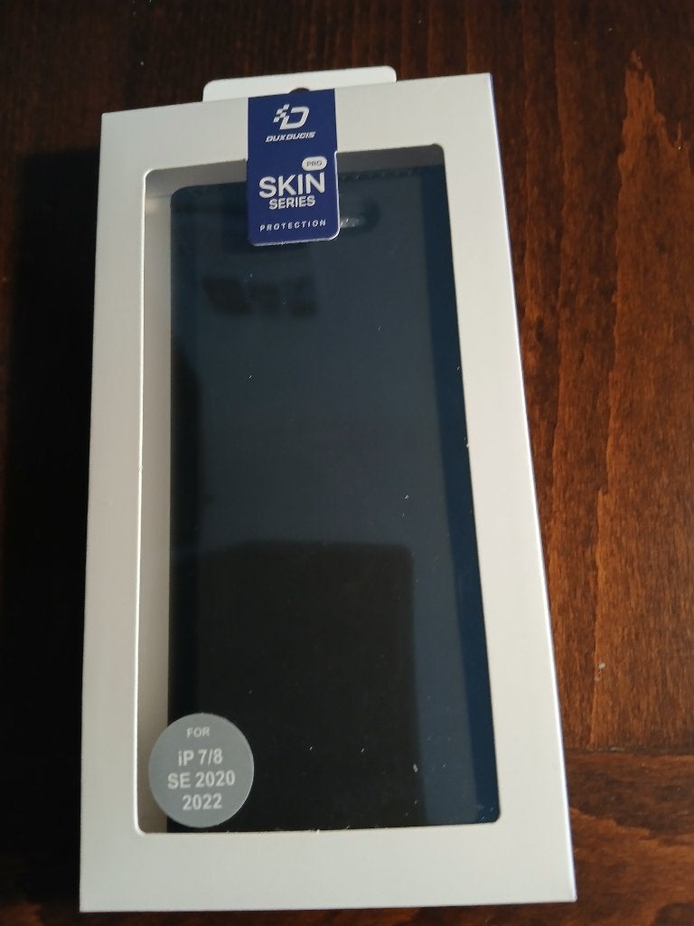 NIEUW hoesje Dux Ducis voor Iphone SE 2020/2022    7/8, Zwart, IPhone SE (2022), Dutchies, Nieuw