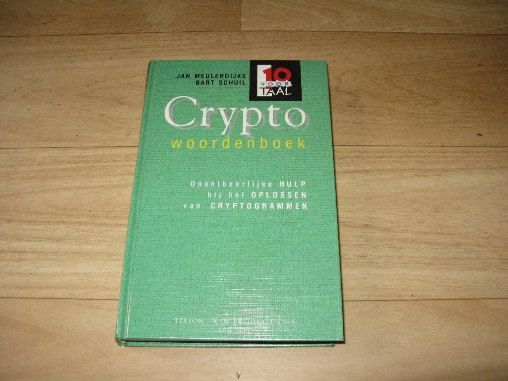 Jan Meulendijks & Bart Schuil - Crypto woordenboek, Ophalen of Verzenden, Gelezen, Overige uitgevers, Nederlands