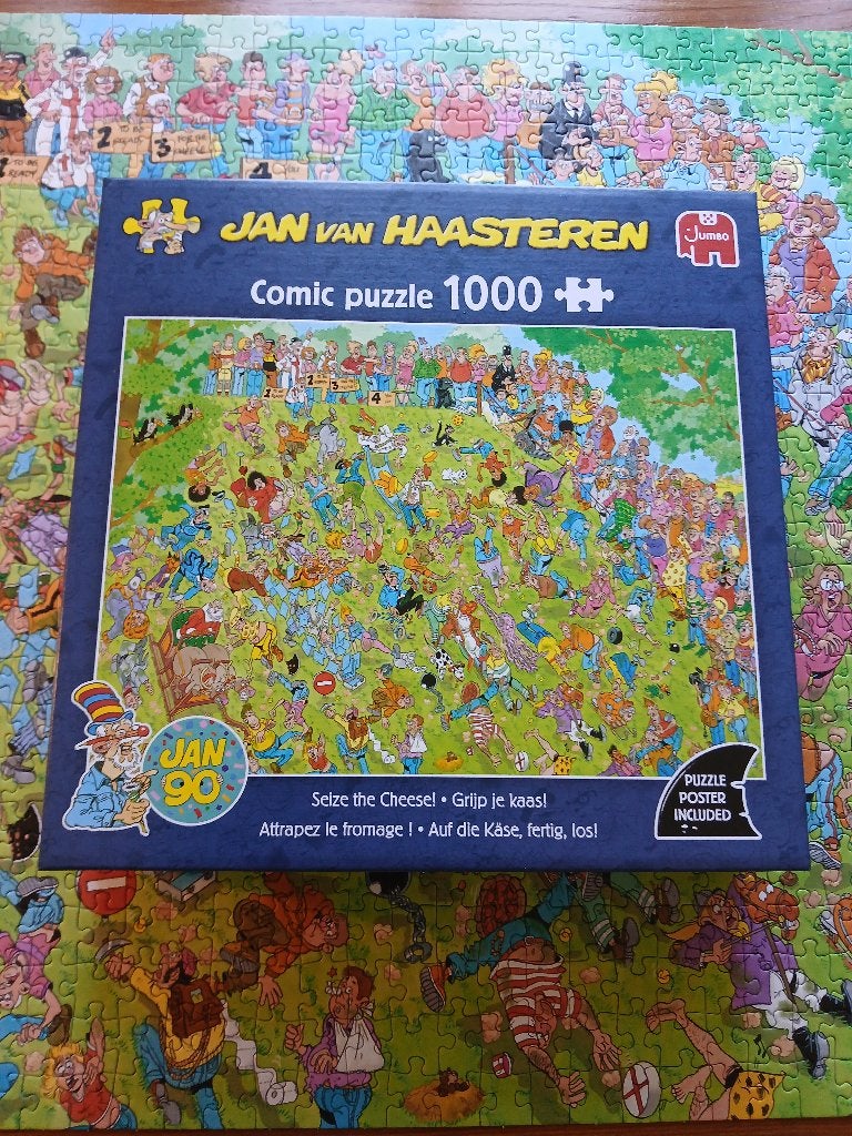 Puzzel v haasteren, Ophalen, 500 t/m 1500 stukjes, Zo goed als nieuw