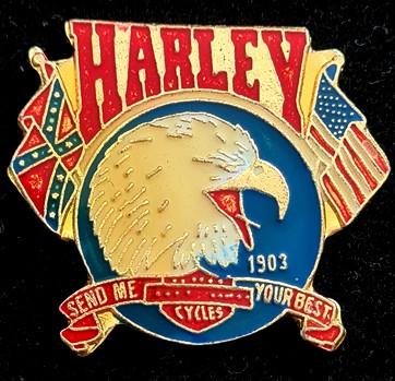 Harley Davidson pin epoxy nr. 23, Verzenden, Nieuw, Transport, Speldje of Pin