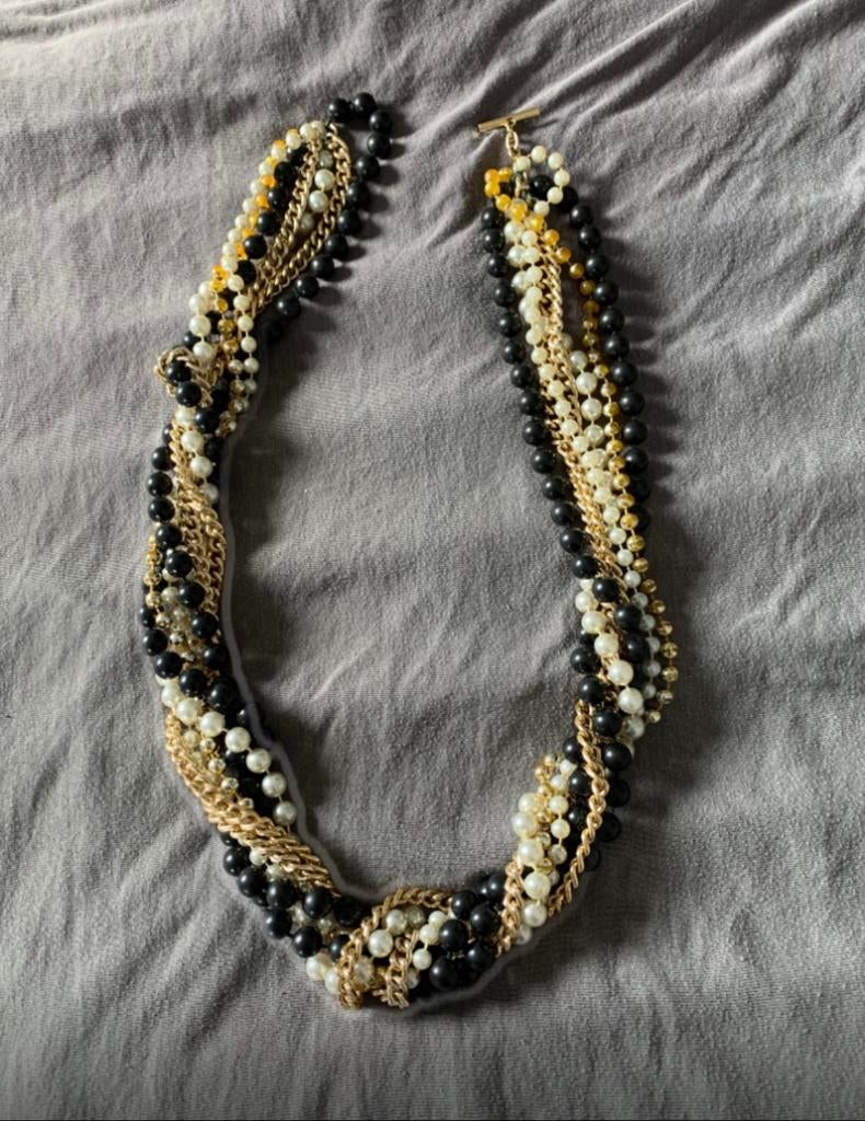 Pra chtige ketting., Ophalen of Verzenden, Zo goed als nieuw, Zilver, Overige materialen