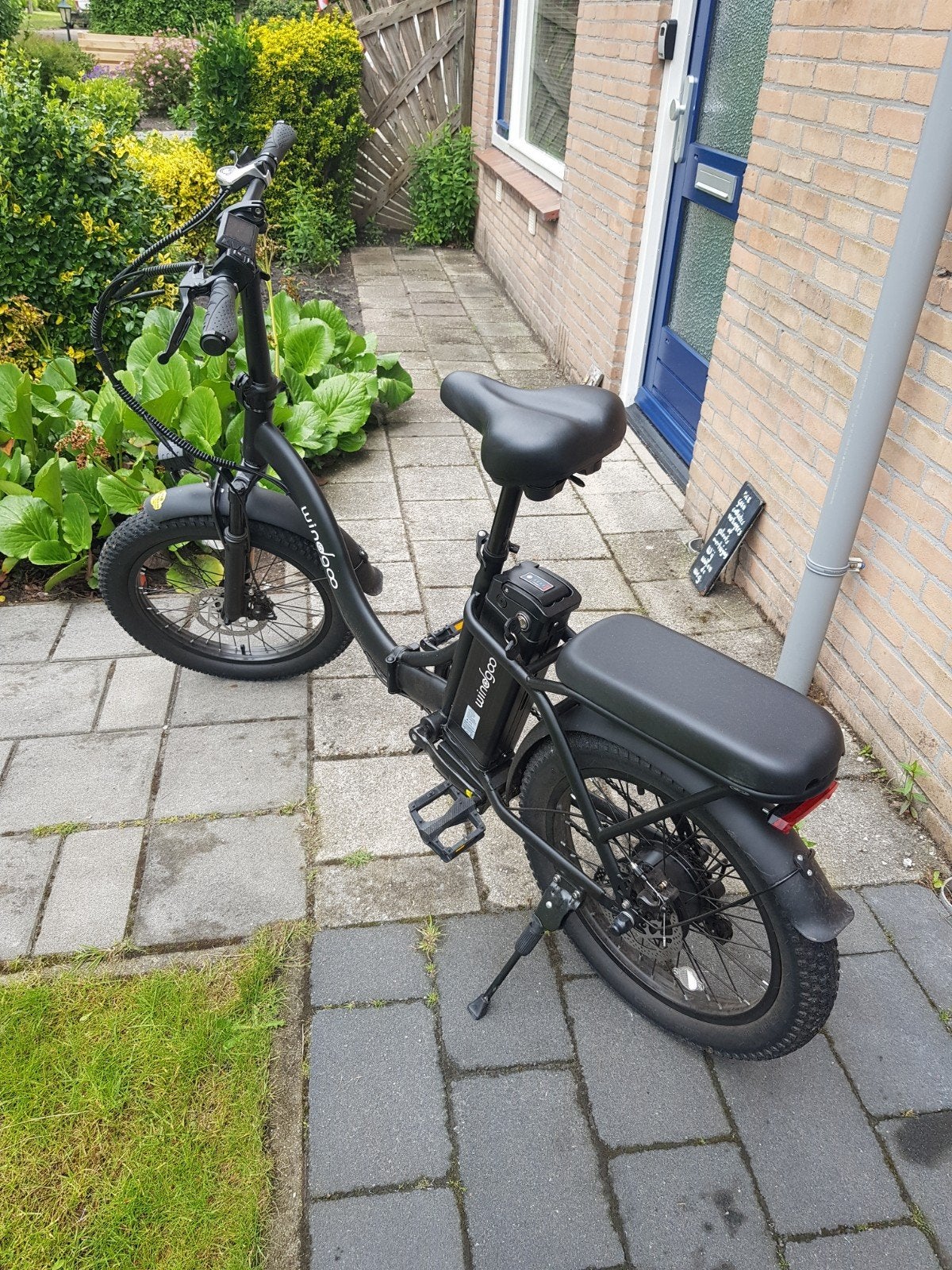 Wimegoo opvouwbare elektrische fiets met dubbel zadel, Ophalen, Zo goed als nieuw, Overige merken