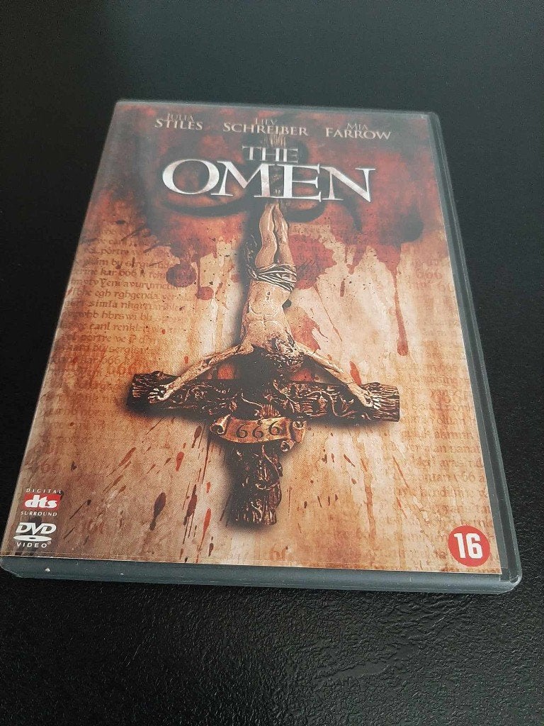 The omen, Julia Stiles, Liev Schreiber, Mia Farrow!, Cd's en Dvd's, Vanaf 16 jaar, Ophalen of Verzenden, Gebruikt, Overige genres