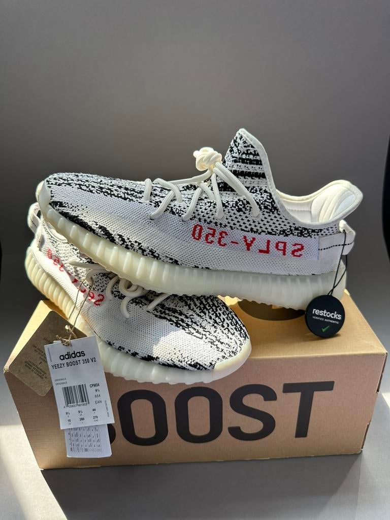 Adidas Yeezy Boost 350 v2 zebra, Kleding | Heren, Schoenen, Wit, Nieuw, Ophalen of Verzenden, Sneakers of Gympen